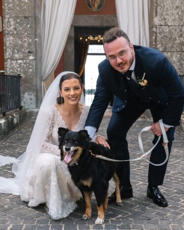 Una foto con mamma e papà