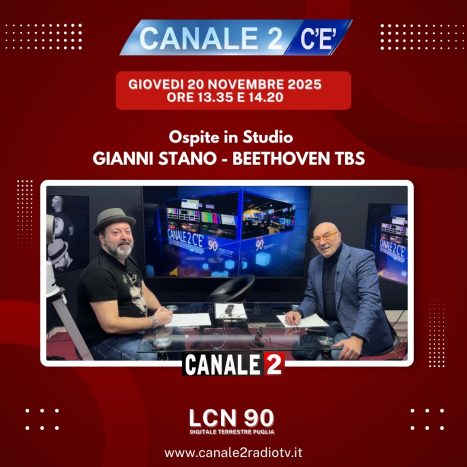 Negli studi di Canale 2