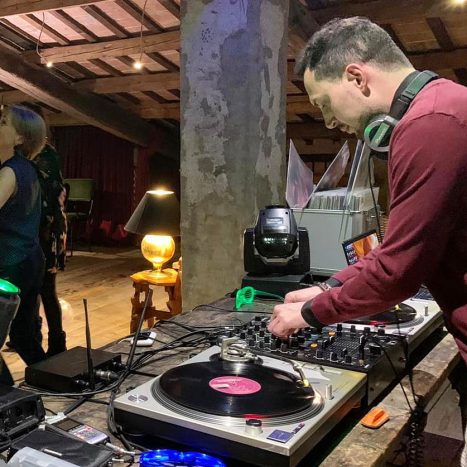Vinyl dj set