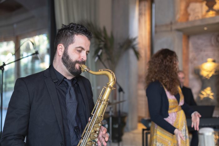 Sax player