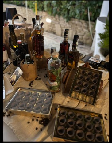 cioccolato e rum pronti