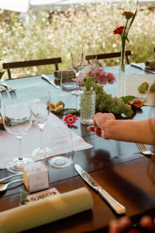 Bottigline con fiori