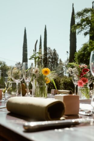Bottigline con fiori