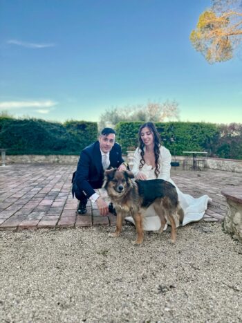 Barbara,Francesco e Bailey