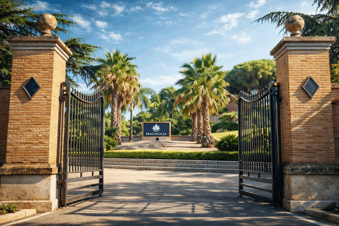 Magnolia Resort, Ingresso