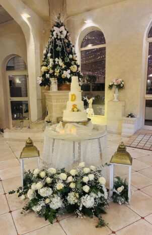TAGLIO TORTA NATALE